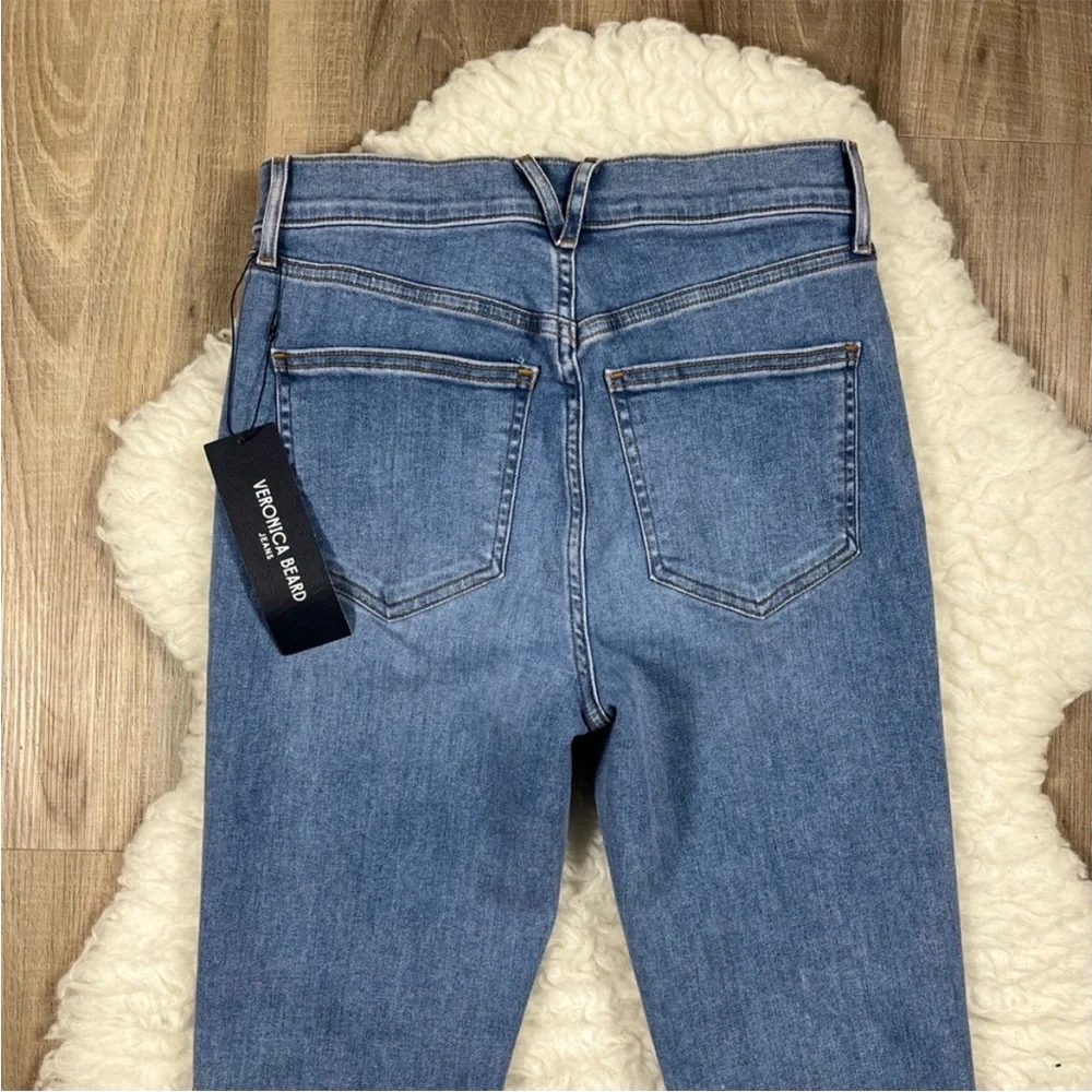 Veronica Beard Carson kick flare jeans